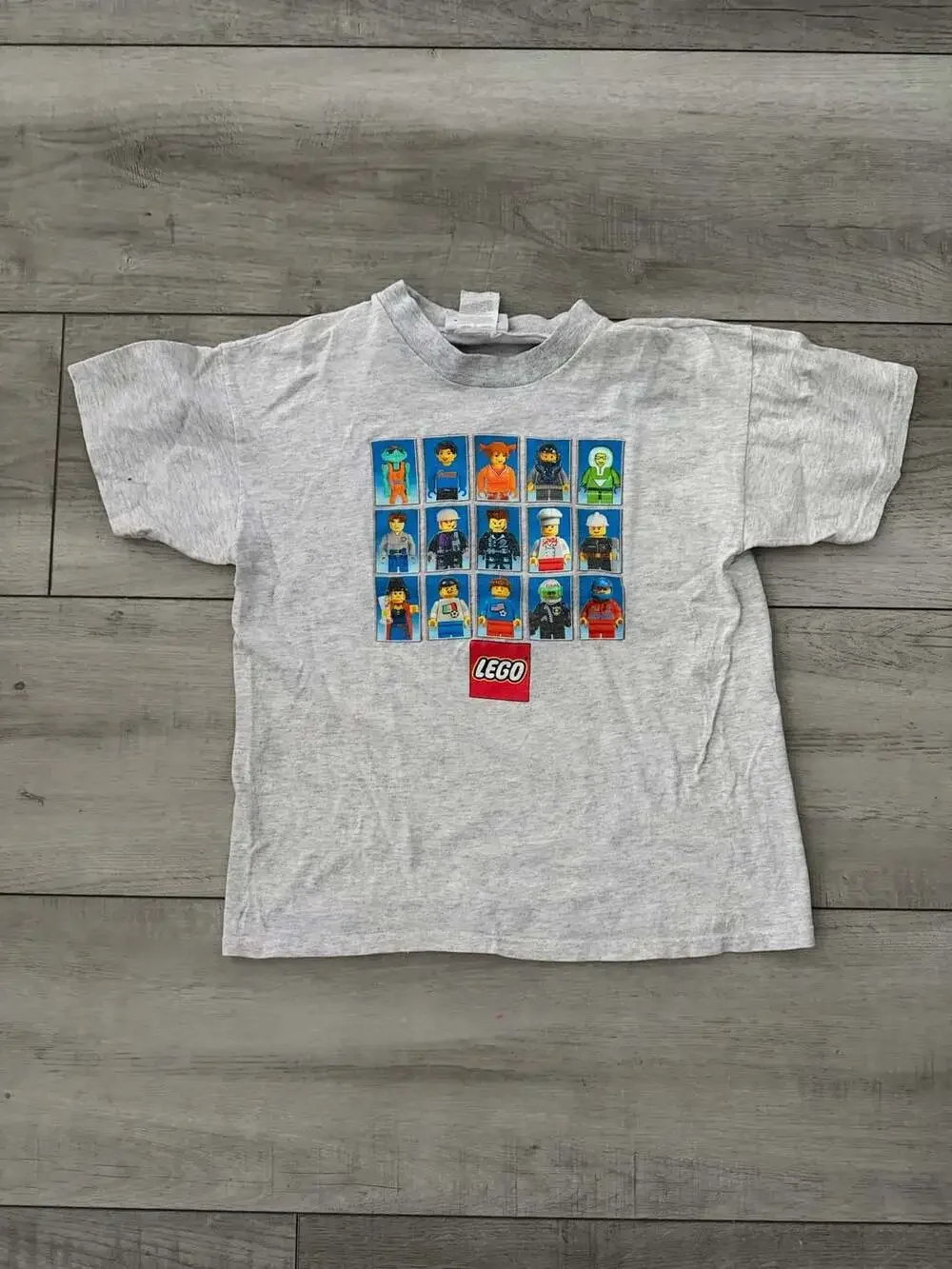 Vintage 1999 Legoland Collection Lego Minifigure Graphic T-Shirt Size 14/16